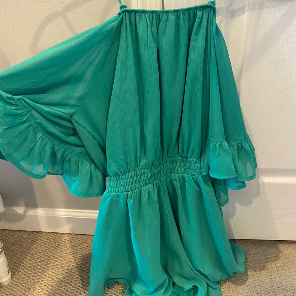 Green XS Revolve Romper from Endless Rose